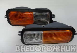 Подфарники ВАЗ 21214 оранжевые (к-кт 2 шт.)