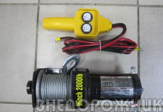 Лебёдка электрическая Electric Winch-2000 (907 кг.)